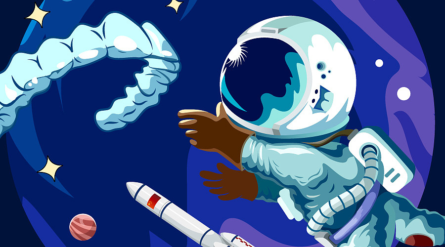 宇航员 插画