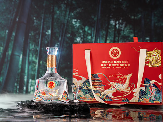 白酒拍摄