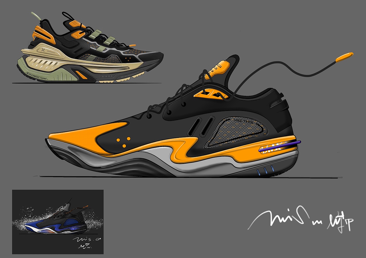 【2020下半年总结】球鞋设计与id（图ZMjgyODkyOTU2） - 鞋履设计 - 站酷设计师Z12453139原创素材 - 站酷ZCOOL