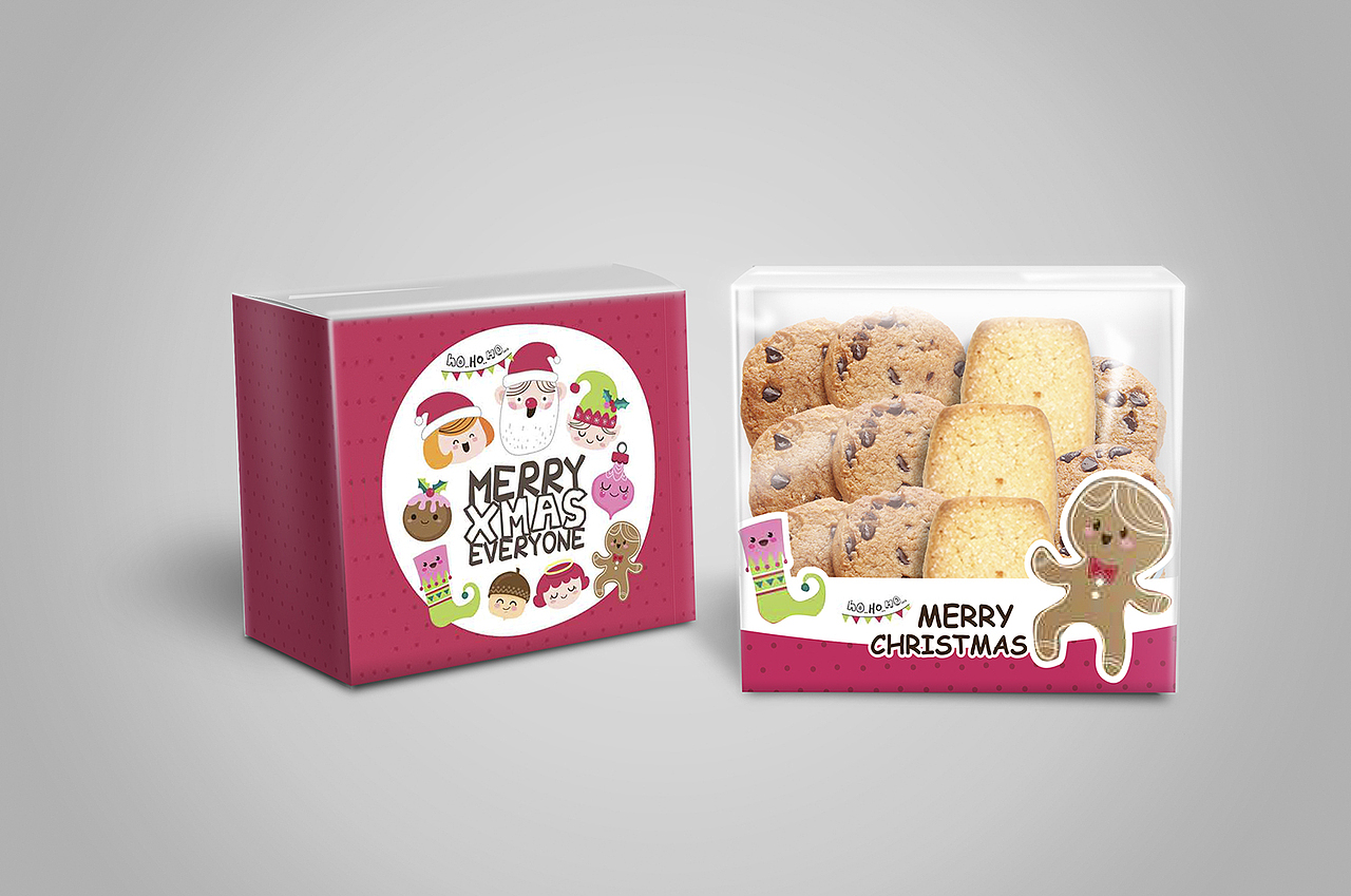 曲奇饼干盒 糖果盒 包装_untblek-站酷zcool