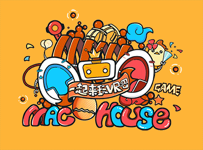 涂鸦风格的外墙海报设计