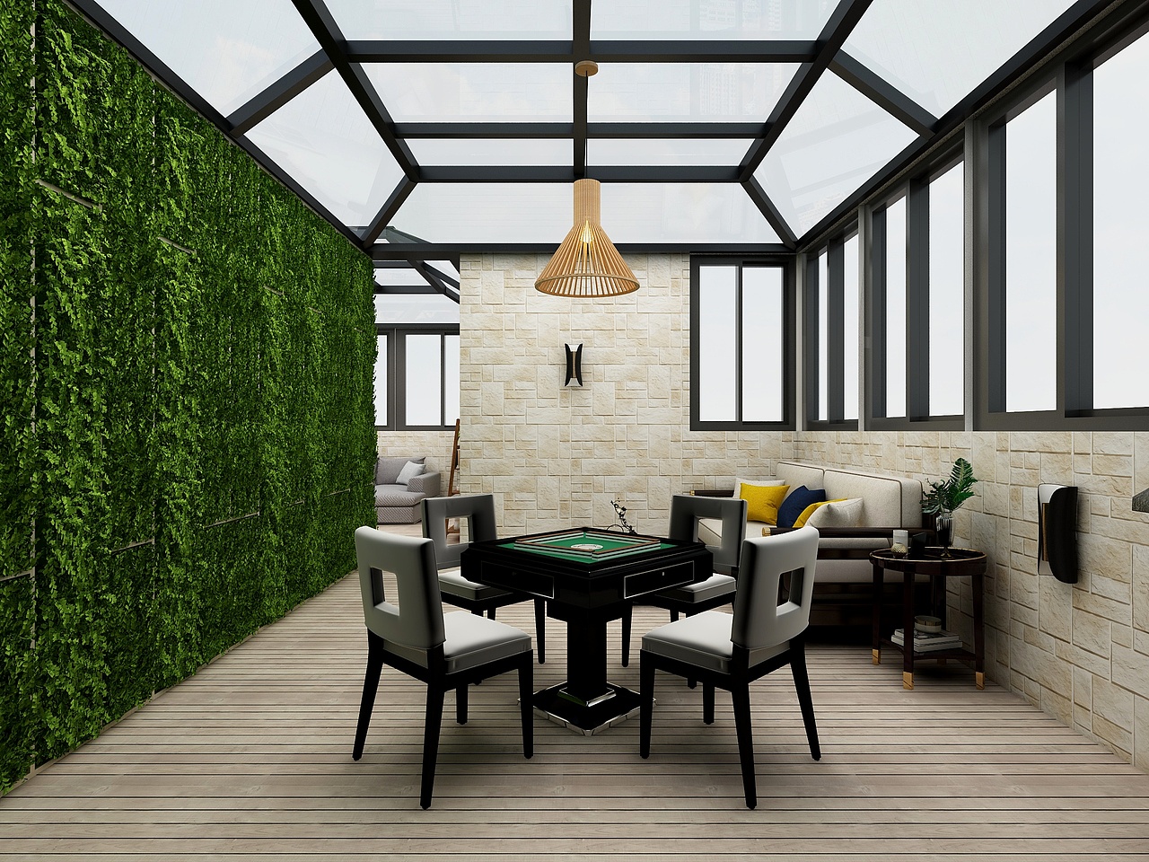 现代田园混搭清爽风