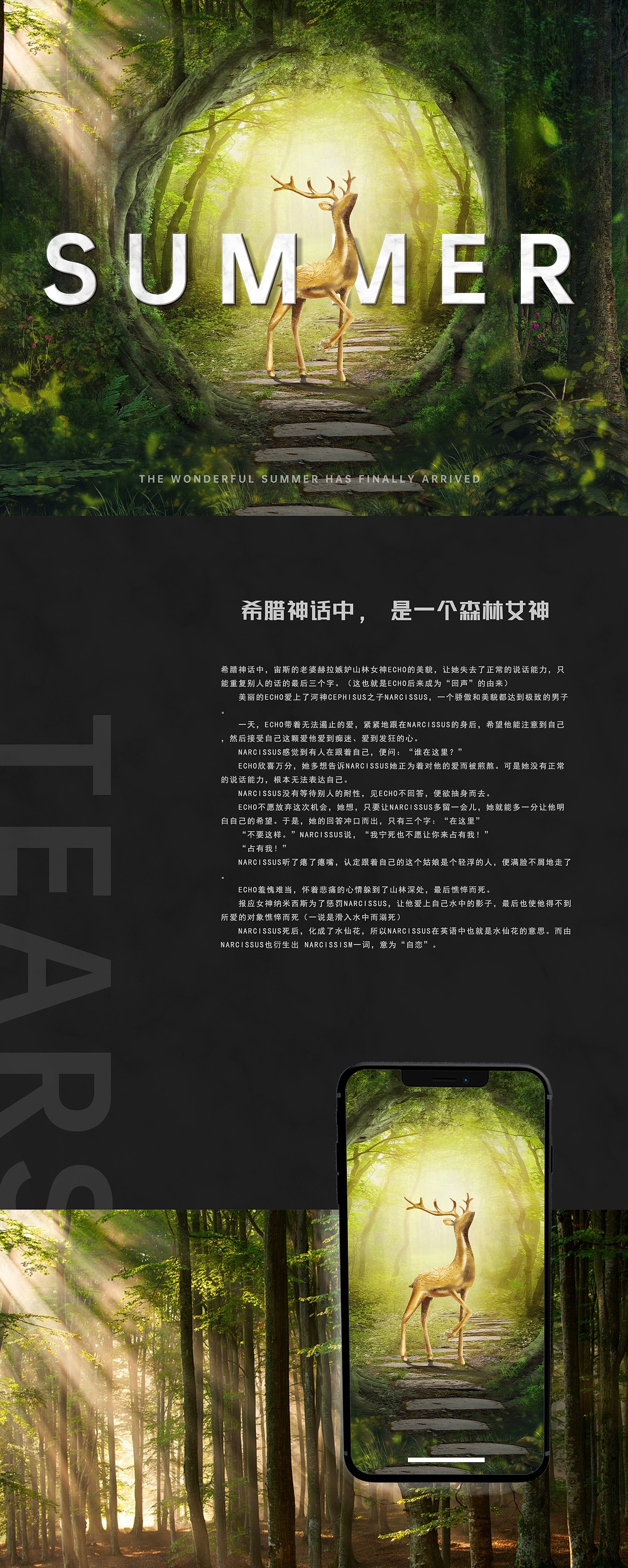 鹿summer（图ZMjU4MjkyMDY0） - 电商 - 站酷设计师汝祁染七原创素材 - 站酷ZCOOL