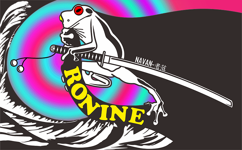 迷幻蛙 L-S-D Frog （GIF）（图ZMzEwOTE0MDg=） - 图案 - 站酷设计师斑点乌鸦原创素材 - 站酷ZCOOL