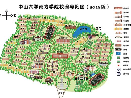 學(xué)校手繪地圖練習(xí)（個人主頁-ZMzM5MDk5NzI=） - 創(chuàng)作習(xí)作 - 站酷設(shè)計師Strooonnng原創(chuàng)素材 - 站酷ZCOOL