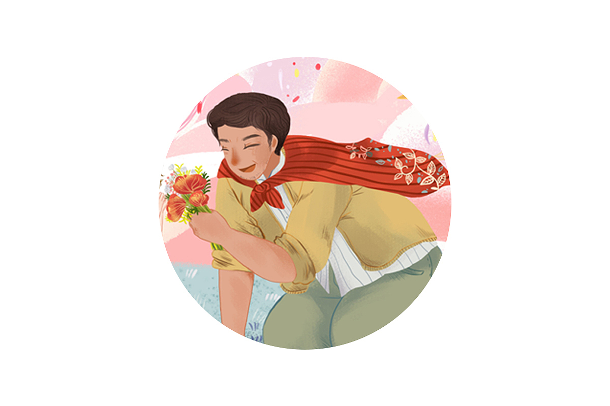 父亲节（图ZMTU4OTE3MjI4） - 商业插画 - 站酷设计师小神blank原创素材 - 站酷ZCOOL