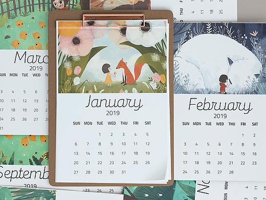 她和它們（個人主頁-ZNDk0MTkxMjA=） - 兒童插畫 - 站酷設(shè)計(jì)師一口一個小甜餅原創(chuàng)素材 - 站酷ZCOOL