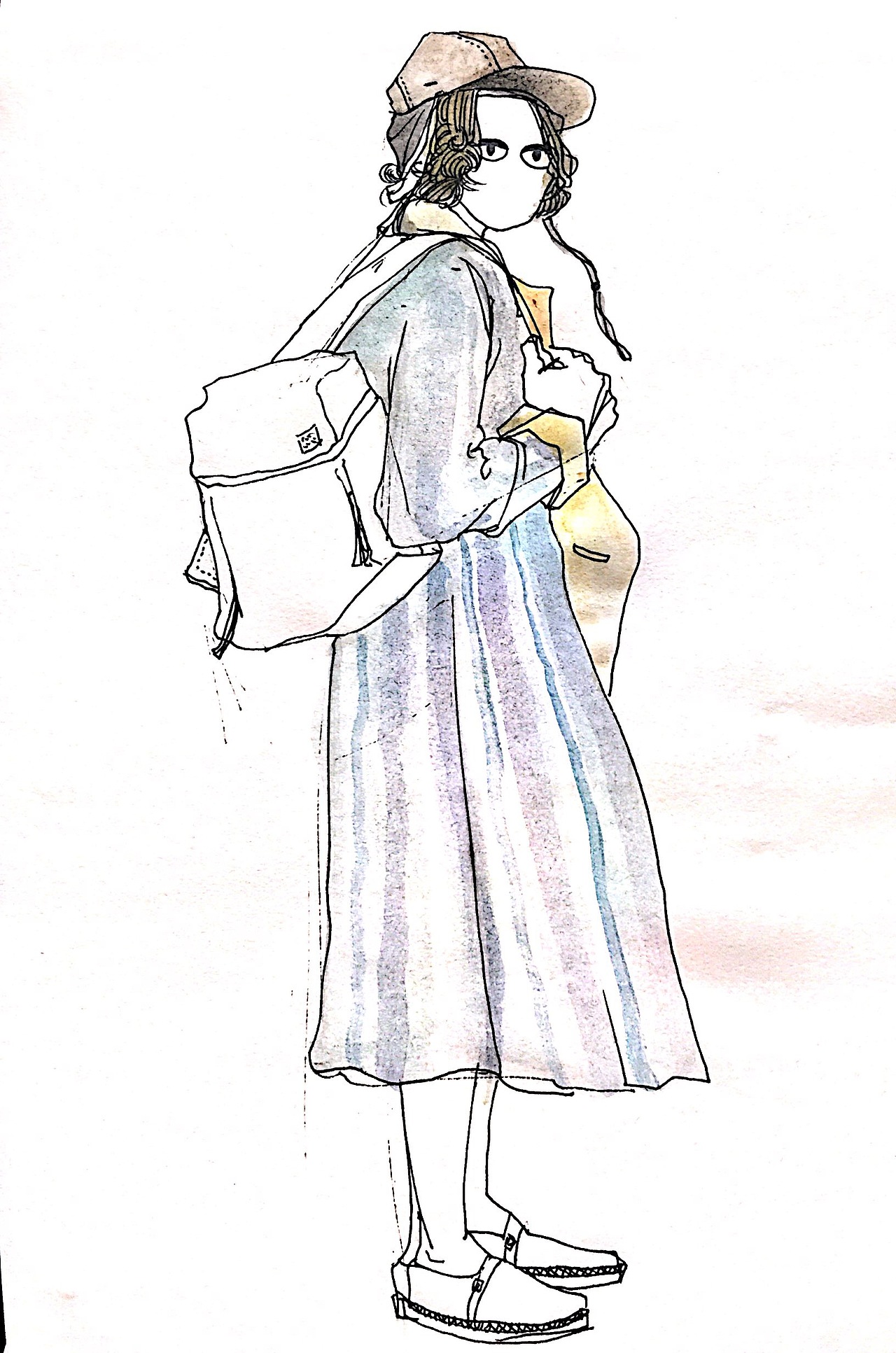 运用不同工具对现代时装的表现