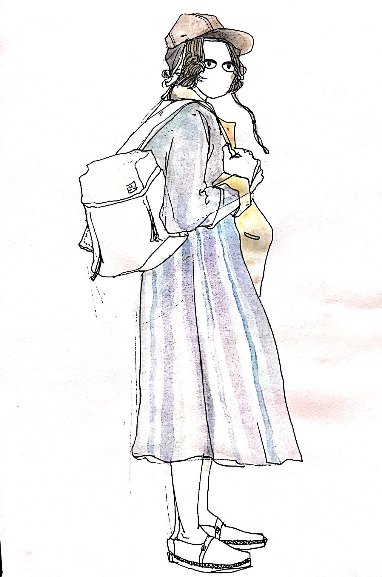 运用不同工具对现代时装的表现|服装|休闲/流行服饰|啊啊啊不可以