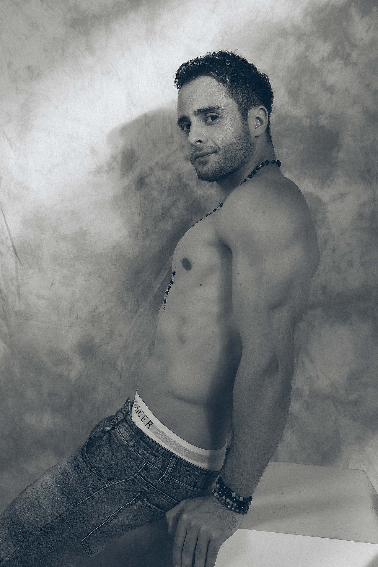 man portrait / 牛仔服装