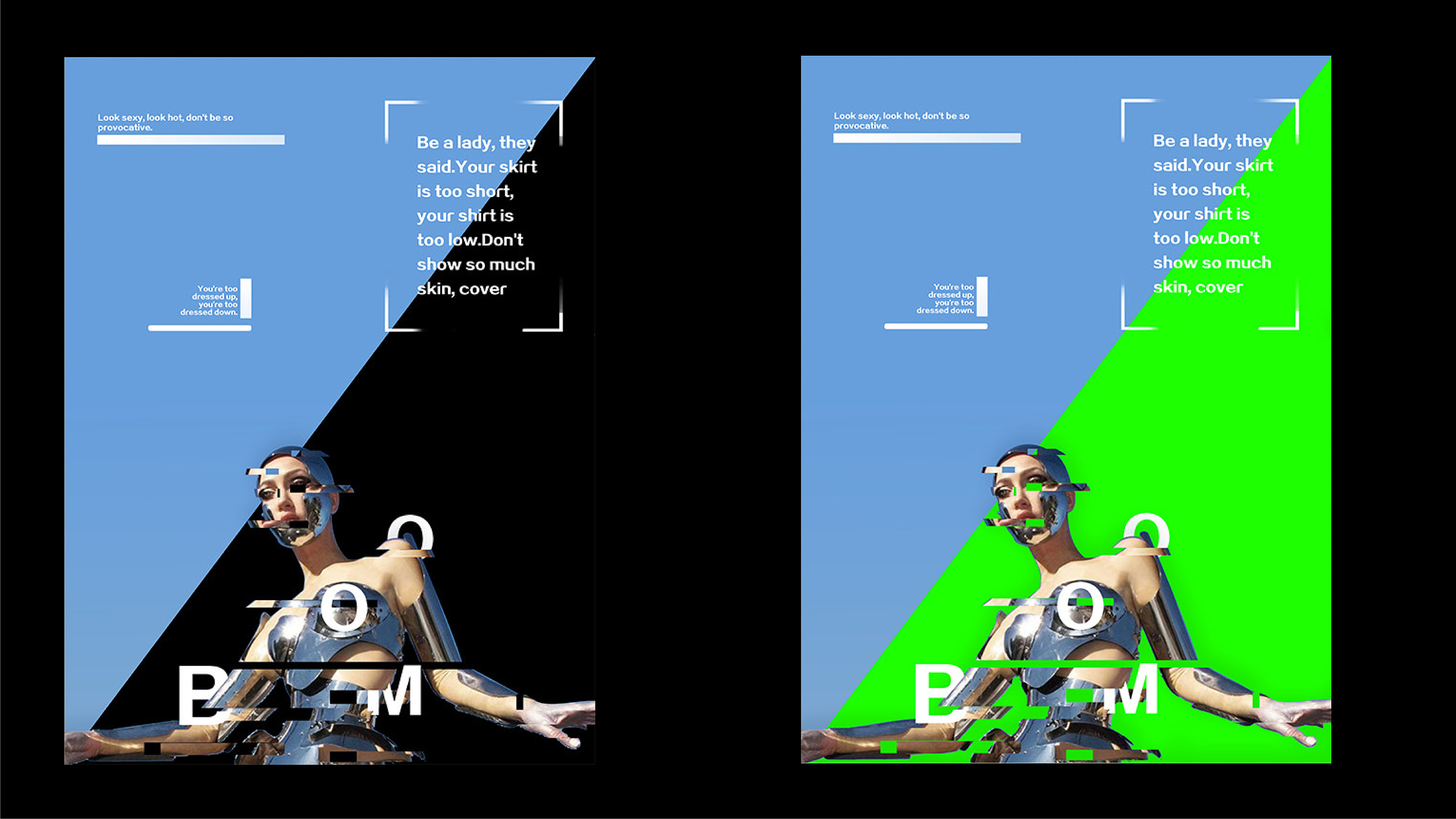 空山基海报 自由练习