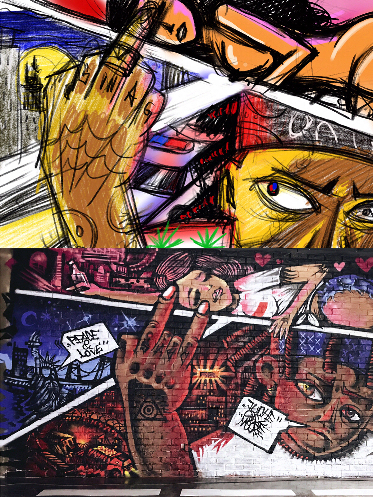 【SAY】2018-2019部分涂鸦总结（图ZMTkwOTE4OTM2） - 新锐潮流插画 - 站酷设计师saycr原创素材 - 站酷ZCOOL