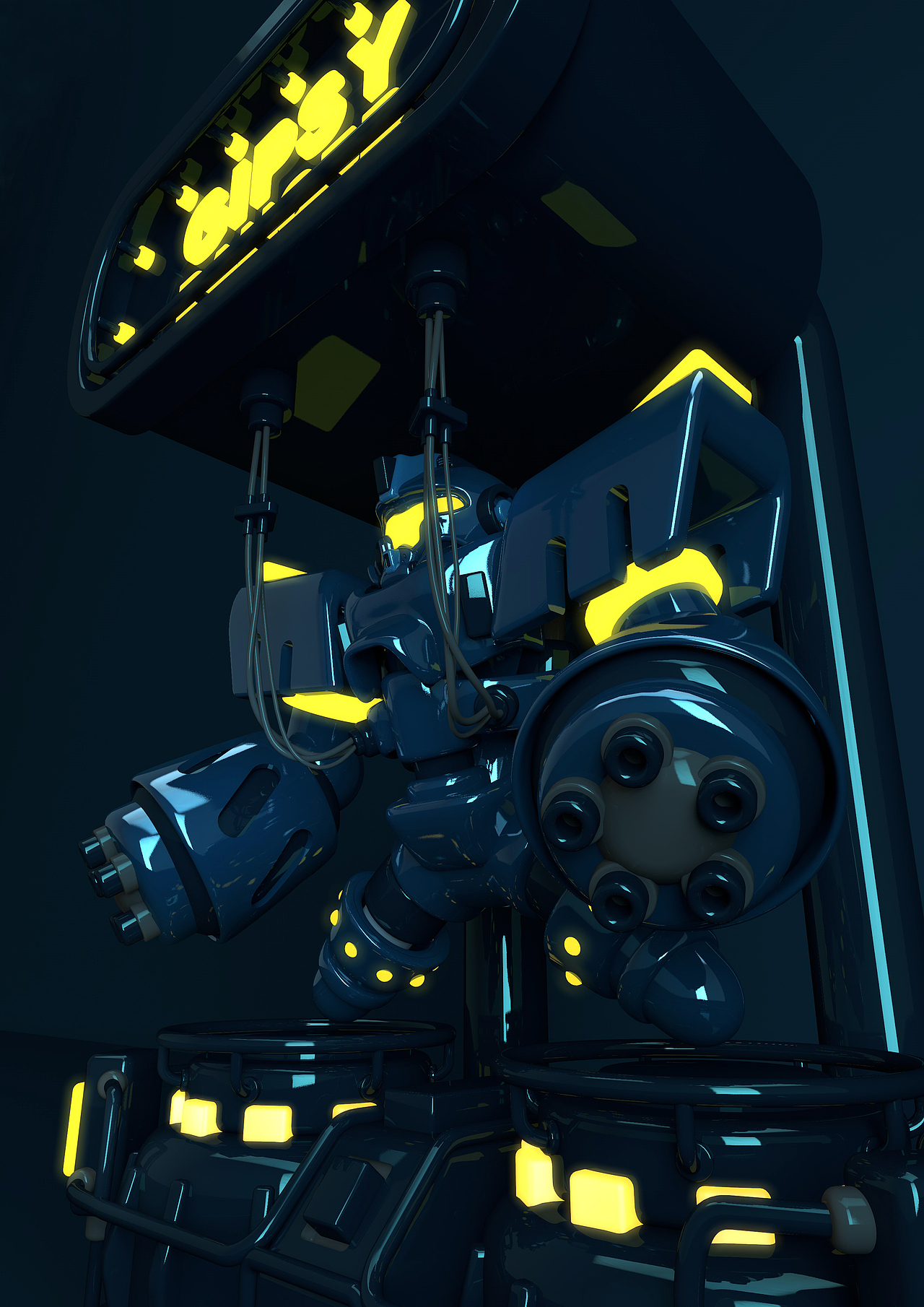 Gipsy Danger（图ZODM2NjM4NDA=） - 人物/生物 - 站酷设计师KevinRain原创素材 - 站酷ZCOOL