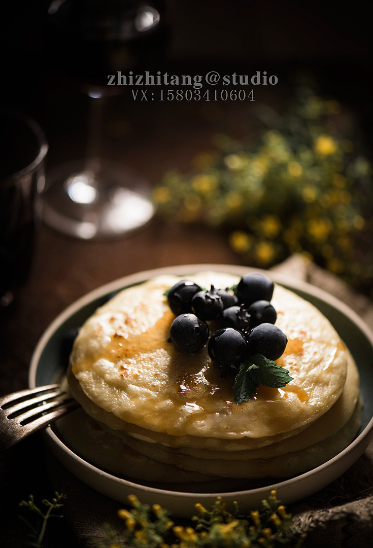 太原美食摄影食品拍摄菜品菜品拍照菜谱设计美味的松饼