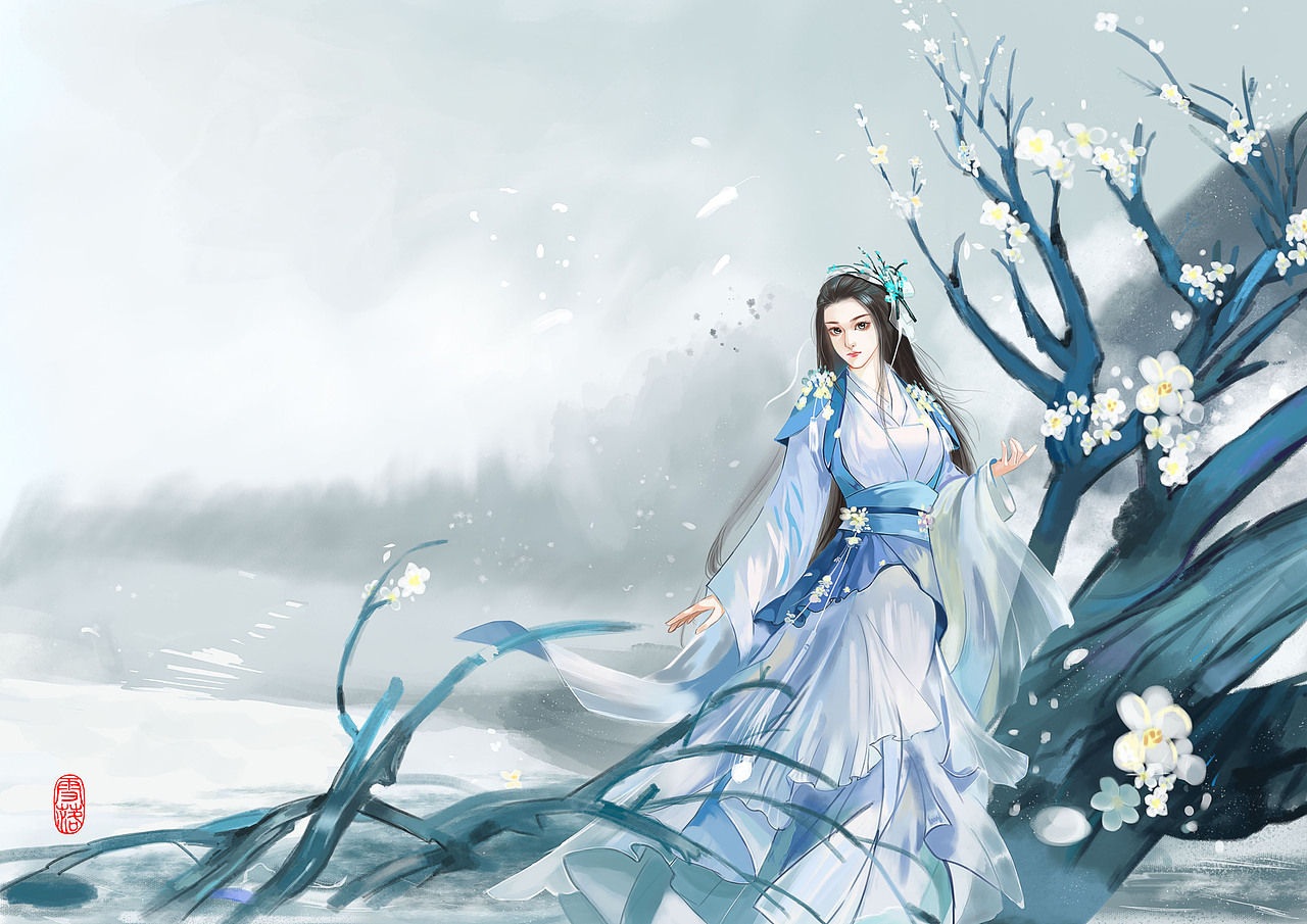 古风手绘练习(临摹)