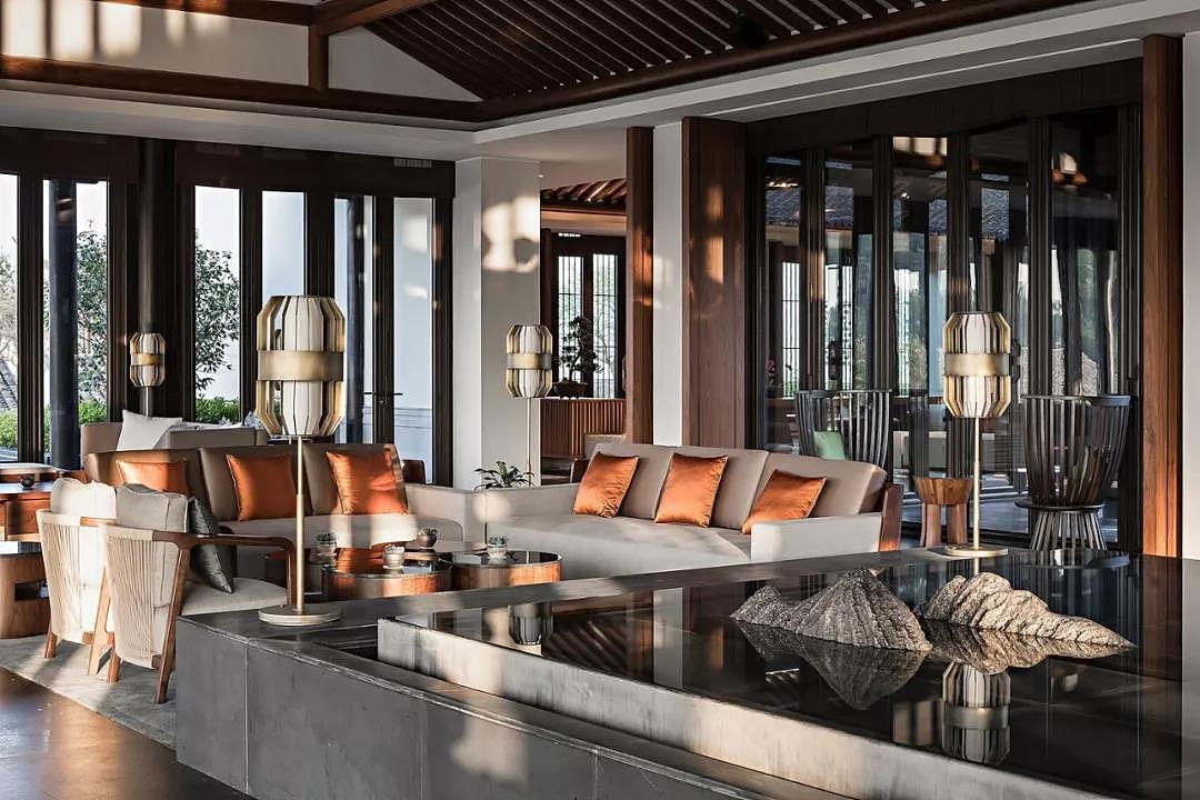 成都酒店设计丨酒店休息区