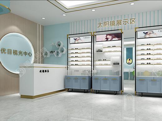 分享一套超级好看的眼镜店装修设计案例