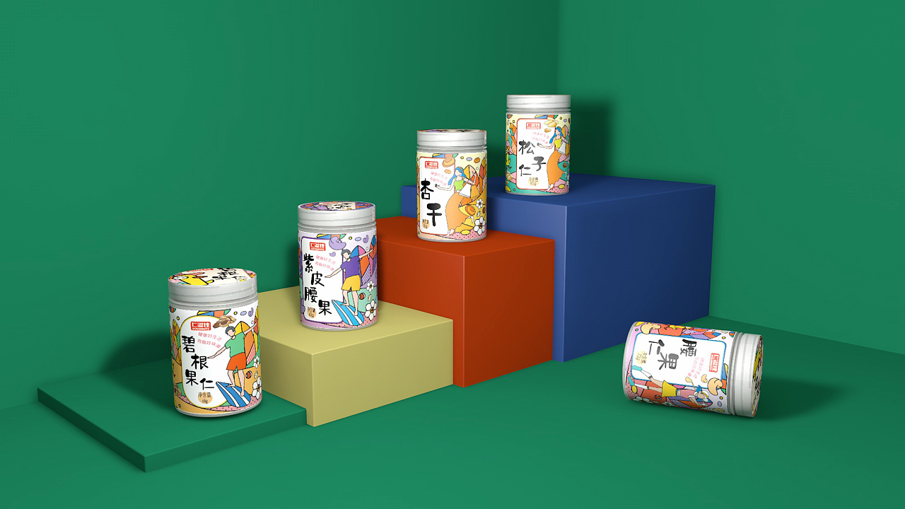 仁滋佳坚果-品牌包装设计