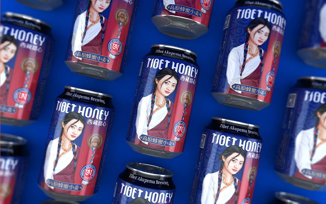 西藏阿克斑玛-精酿啤酒包装设计（图ZMjIzMTU4OTQ0） - 包装 - 站酷设计师独立包装设计狮原创素材 - 站酷ZCOOL