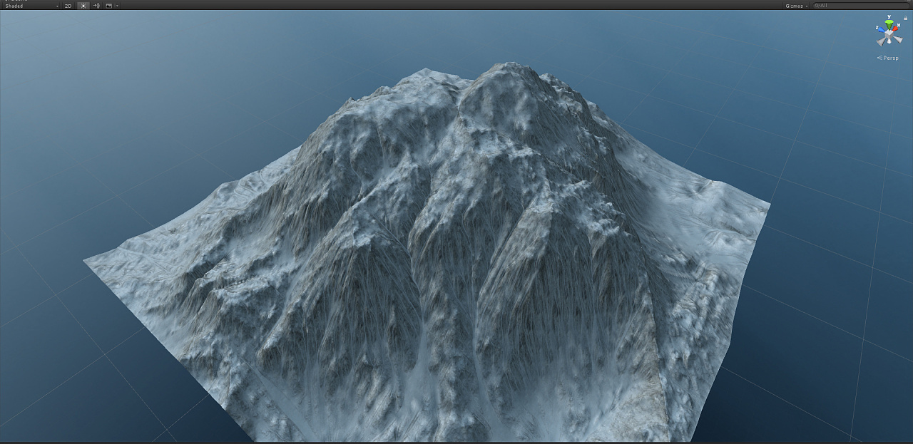 和 splatmap,在unity中生成terrain地形导出低模结合颜色贴图和废线