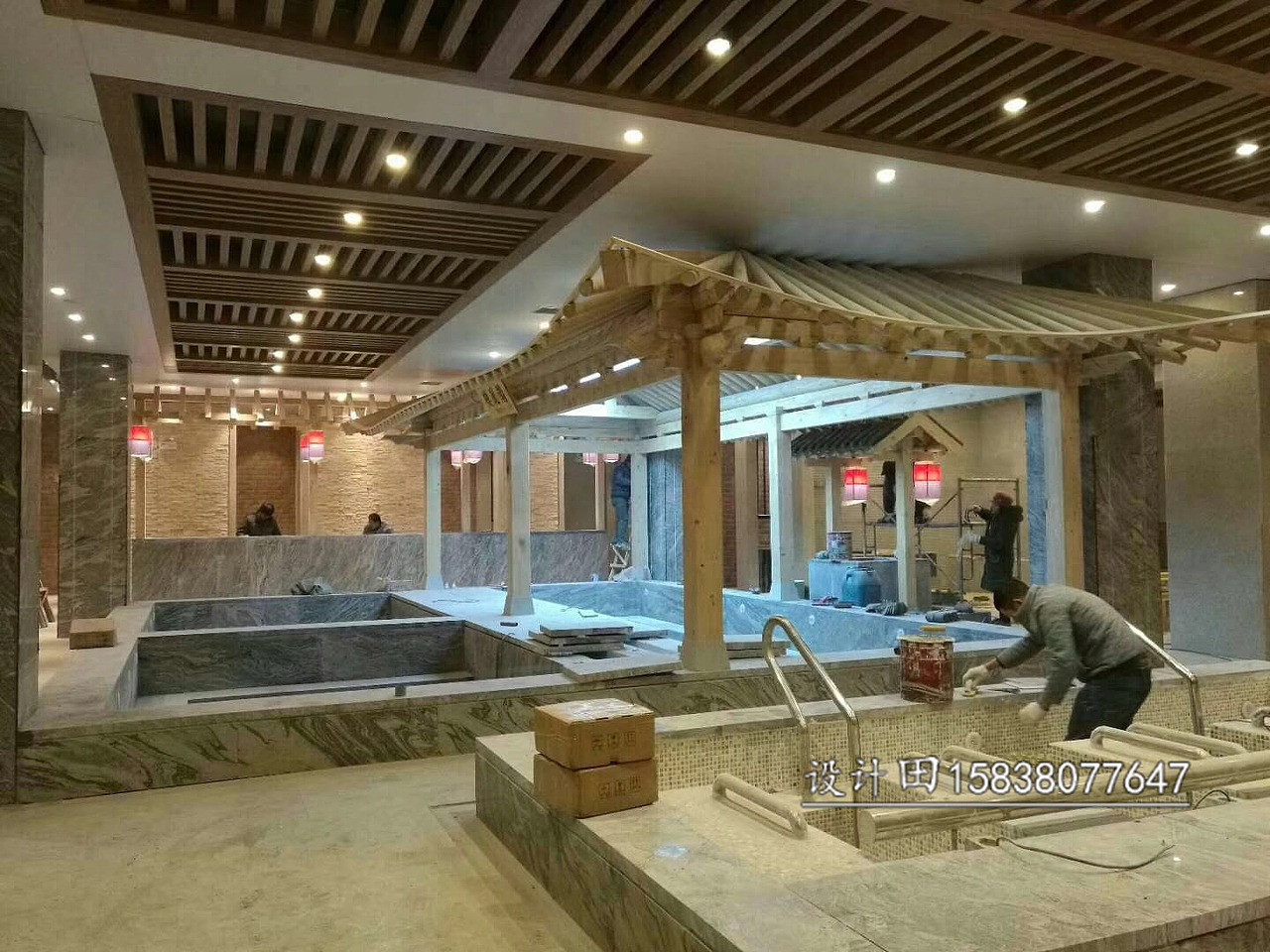 郑州韩汤汇汗蒸洗浴装修设计-专业韩式汗蒸洗浴设计