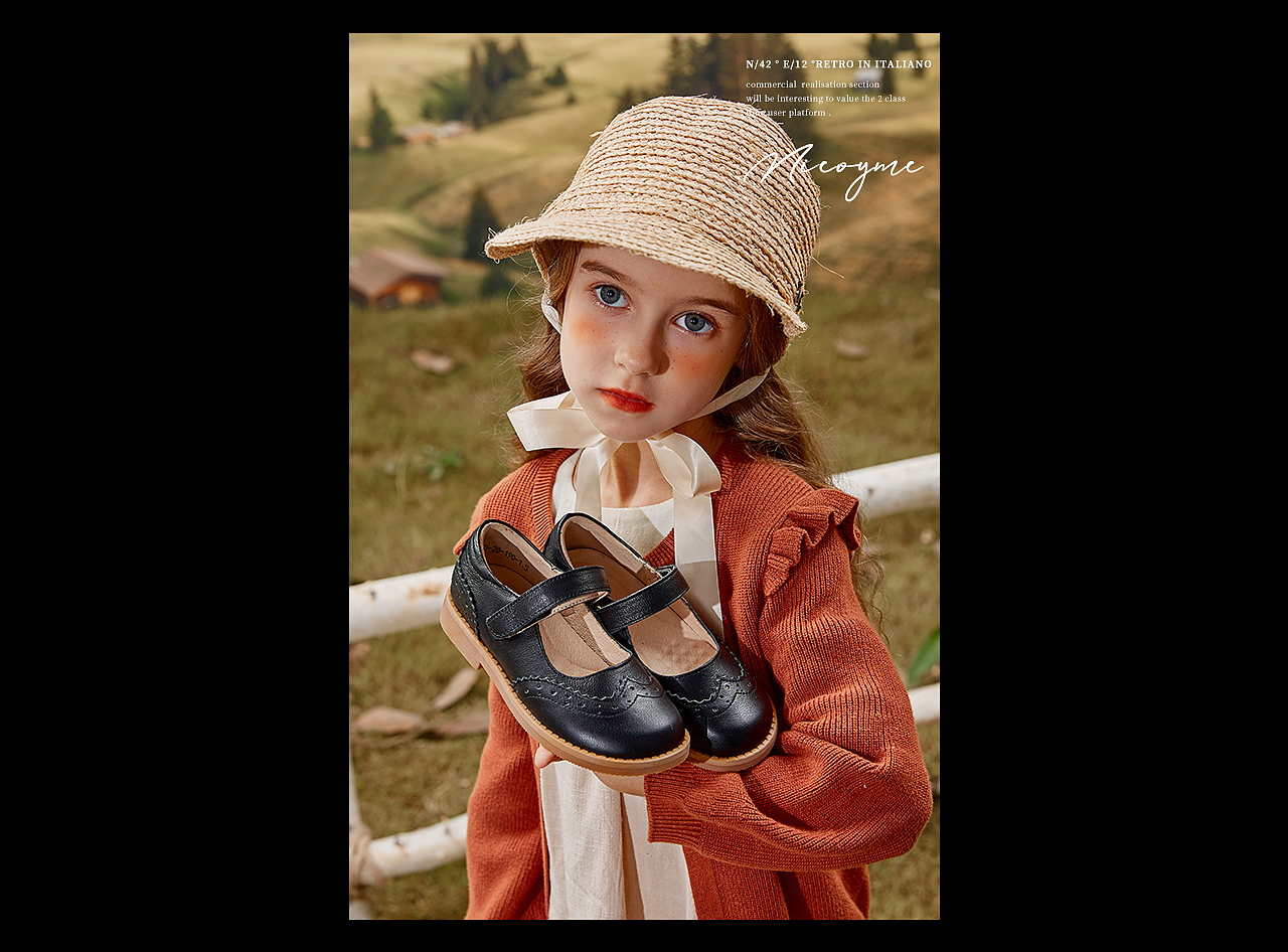 Children's shoes brand shooting