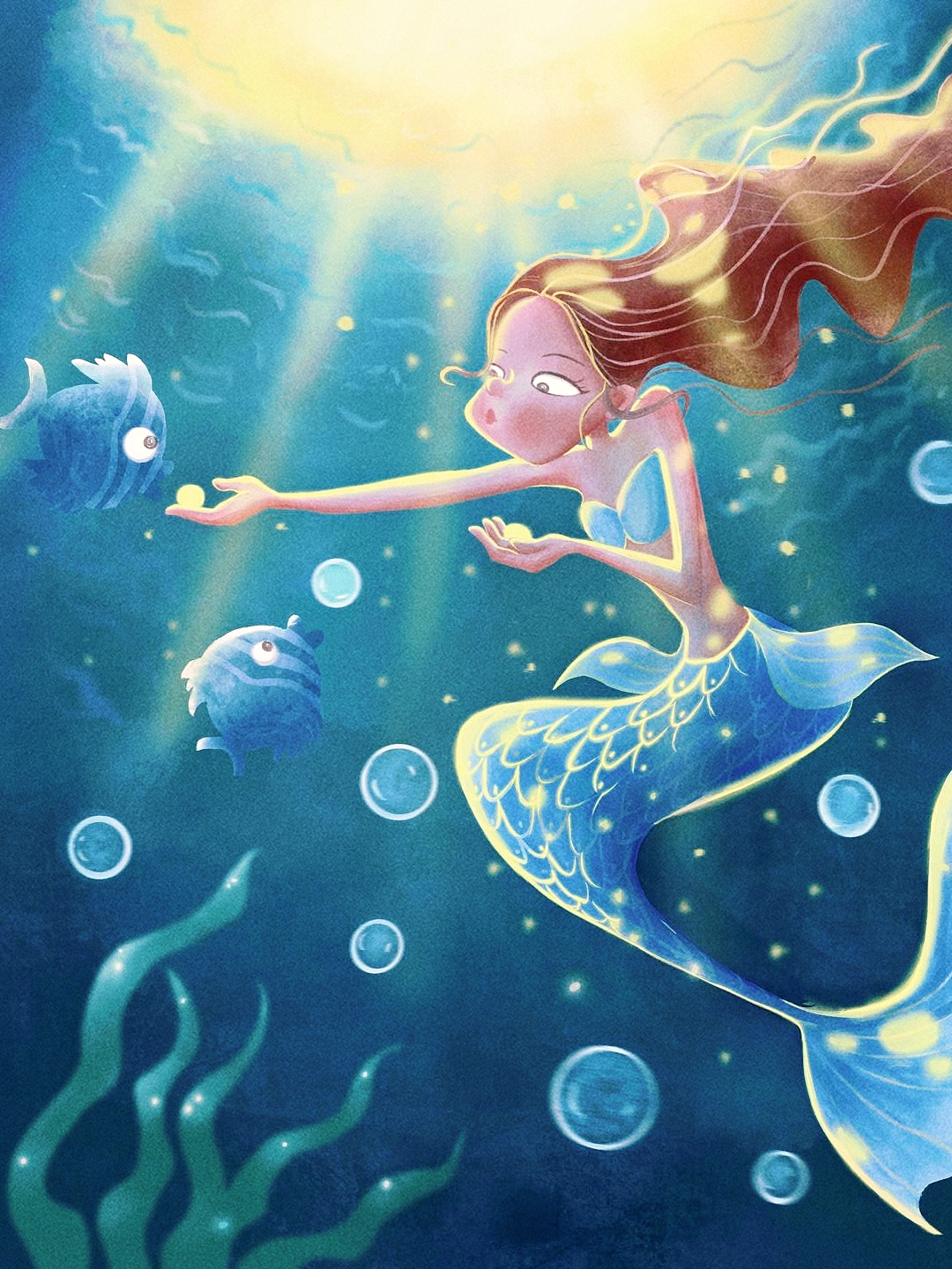 美人鱼MerMay 包装插画设计（图ZMzAxMDMyODU2） - 包装 - 站酷设计师阿May插画原创素材 - 站酷ZCOOL