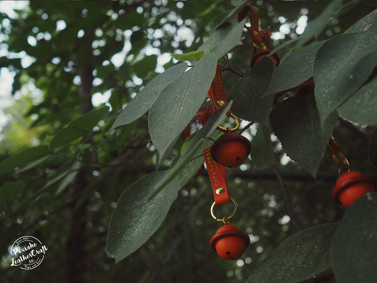 皮侠客P.X.K - 手工皮铃铛钥匙扣挂件