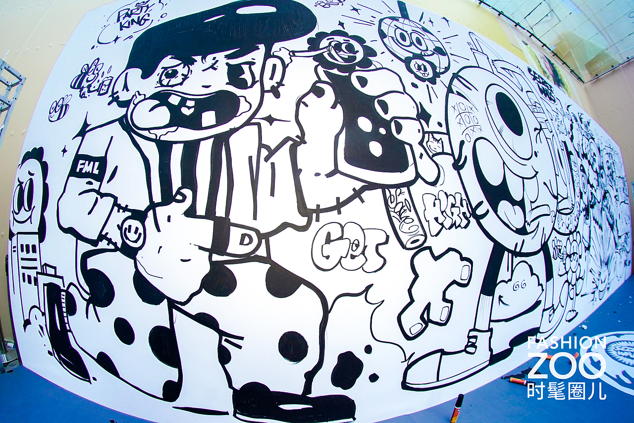SECRET WALL涂鸦battle（图ZMjIxMzc4NDEy） - 新锐潮流插画 - 站酷设计师NOSALT原创素材 - 站酷ZCOOL