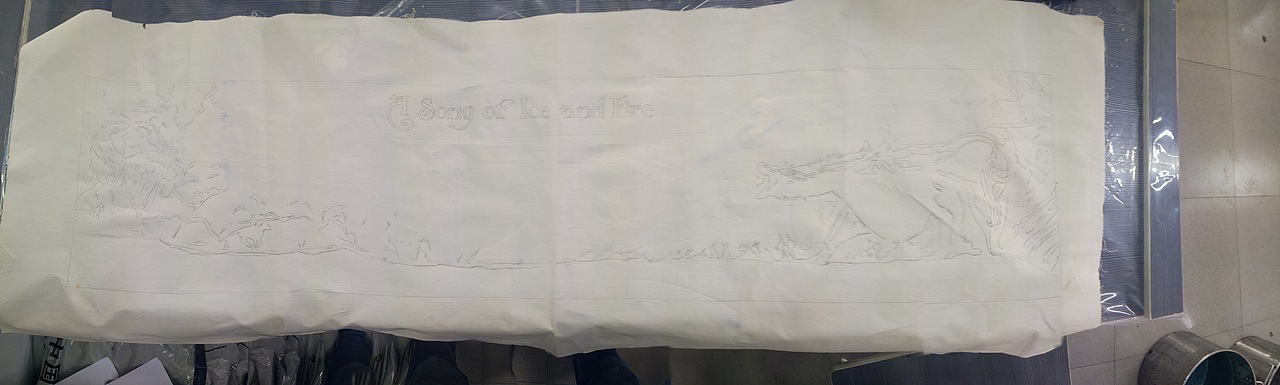 蜡染-冰与火之歌（图ZMTg1MjYyNzY4） - 其他手工艺 - 站酷设计师霁蓝釉原创素材 - 站酷ZCOOL