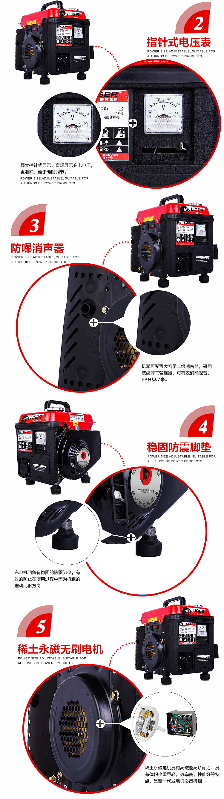 汽油发电机详情（图ZNTcxMjk2MjQ=） - 电商 - 站酷设计师1090816757原创素材 - 站酷ZCOOL