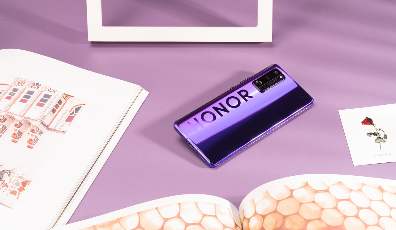 荣耀30 pro 霓影紫