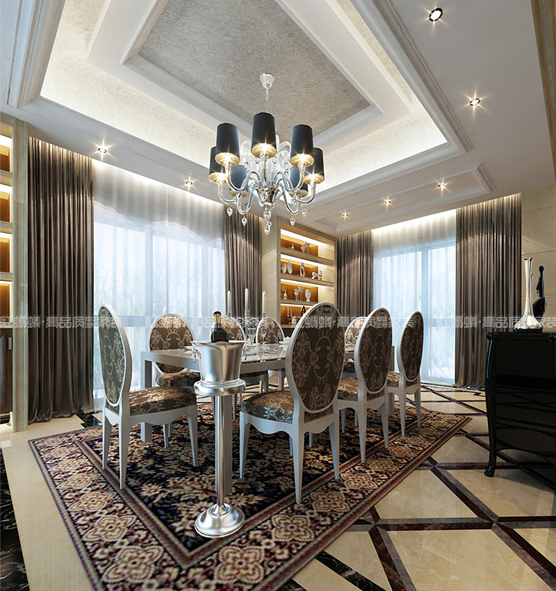 欧式新古典 #餐厅