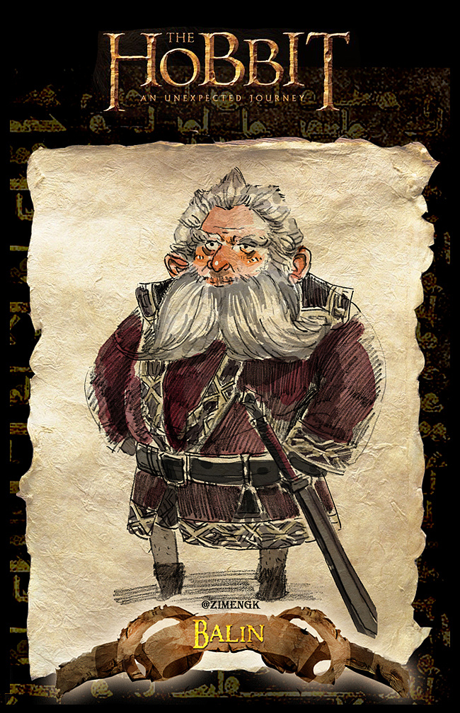 霍比特人q版卡通形象