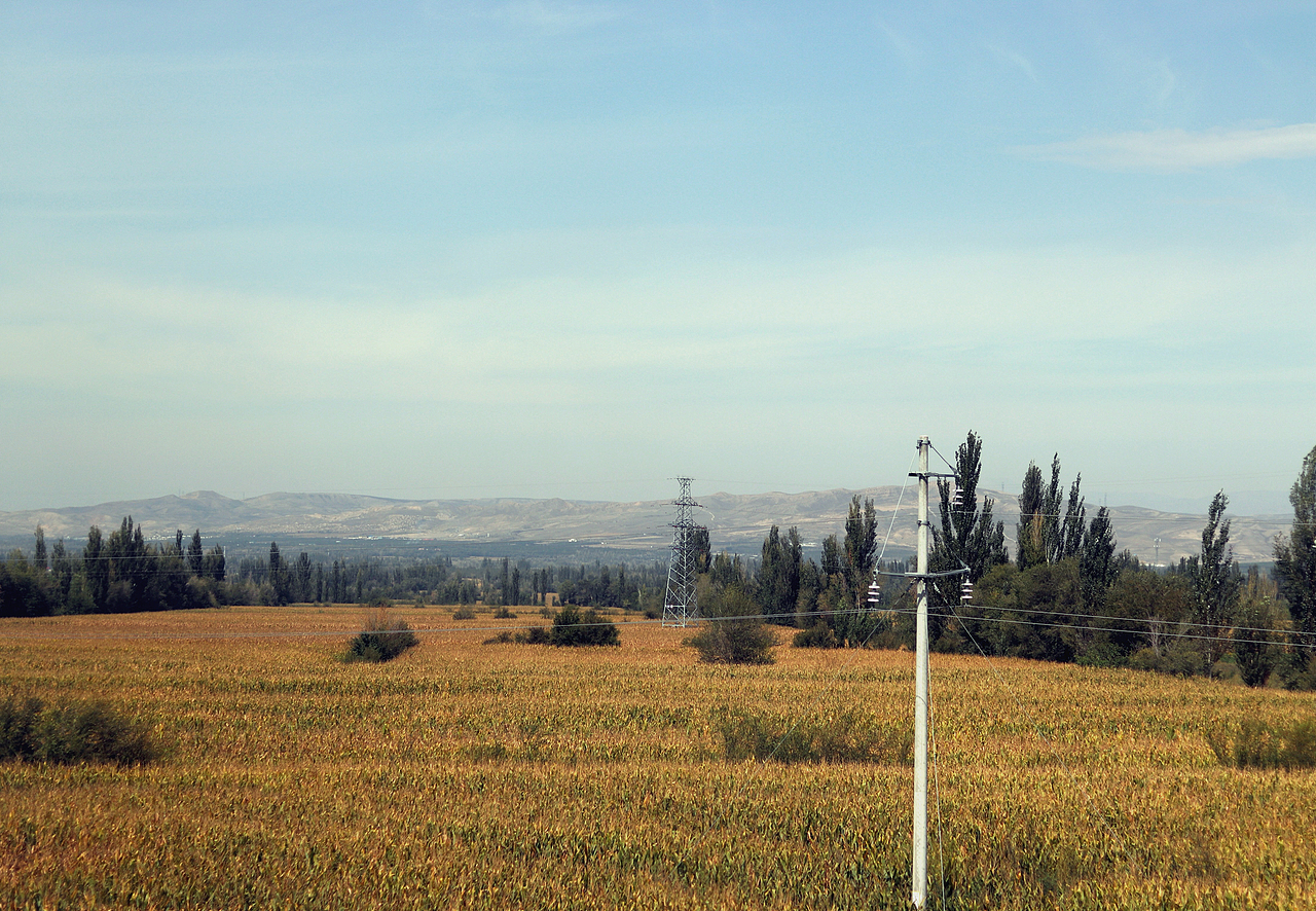 乌鲁木齐 — 伊利 (越过荒漠和田野)