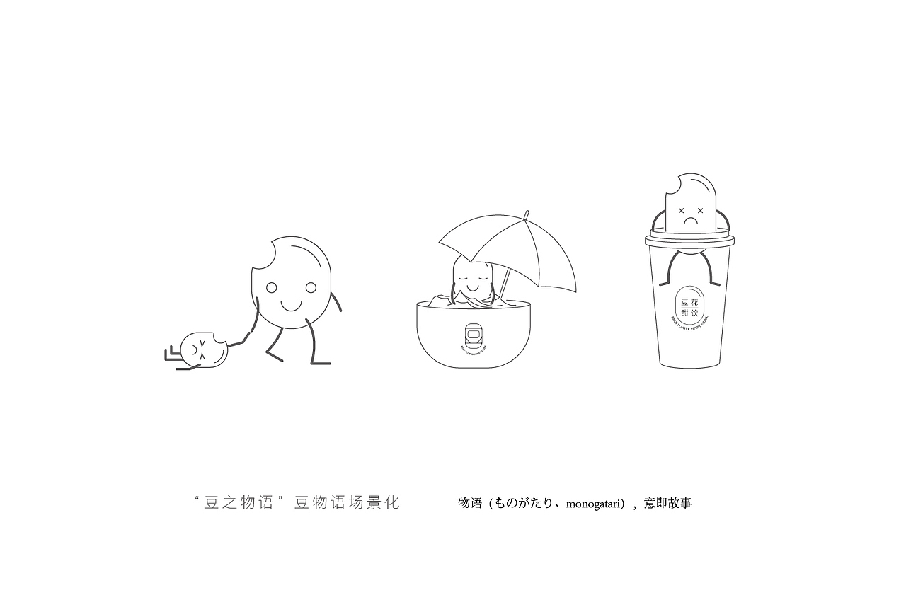 豆花甜饮品牌形象构建