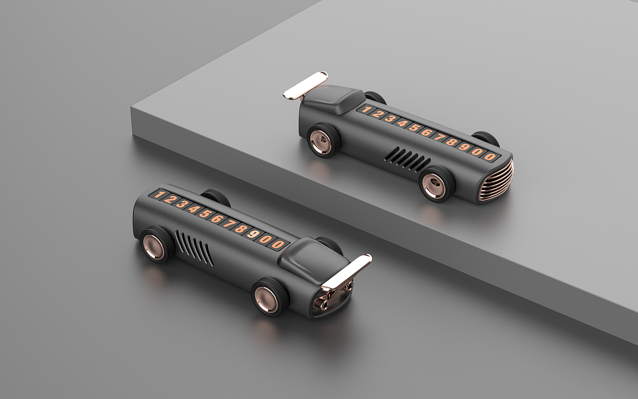 FERITY野性-香薰临时停车号码牌