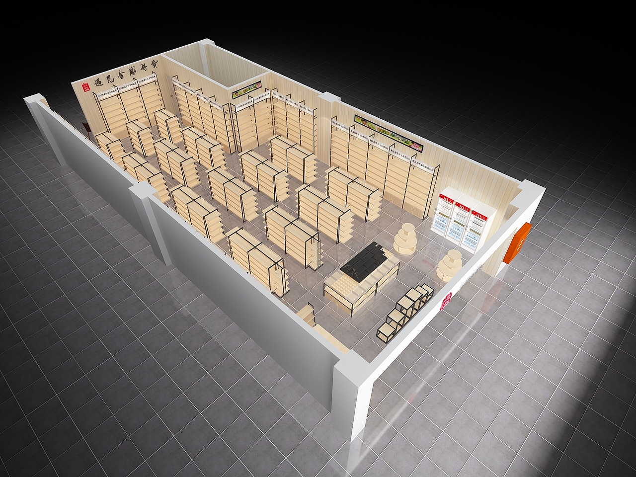 饰品展示架,2358精品货架,精品店货架,精品大卖场