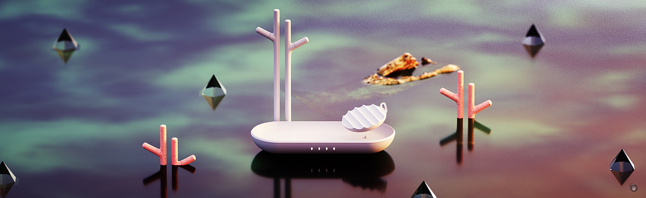 湖面光线变化产生了梦幻的效果 别有一番韵味