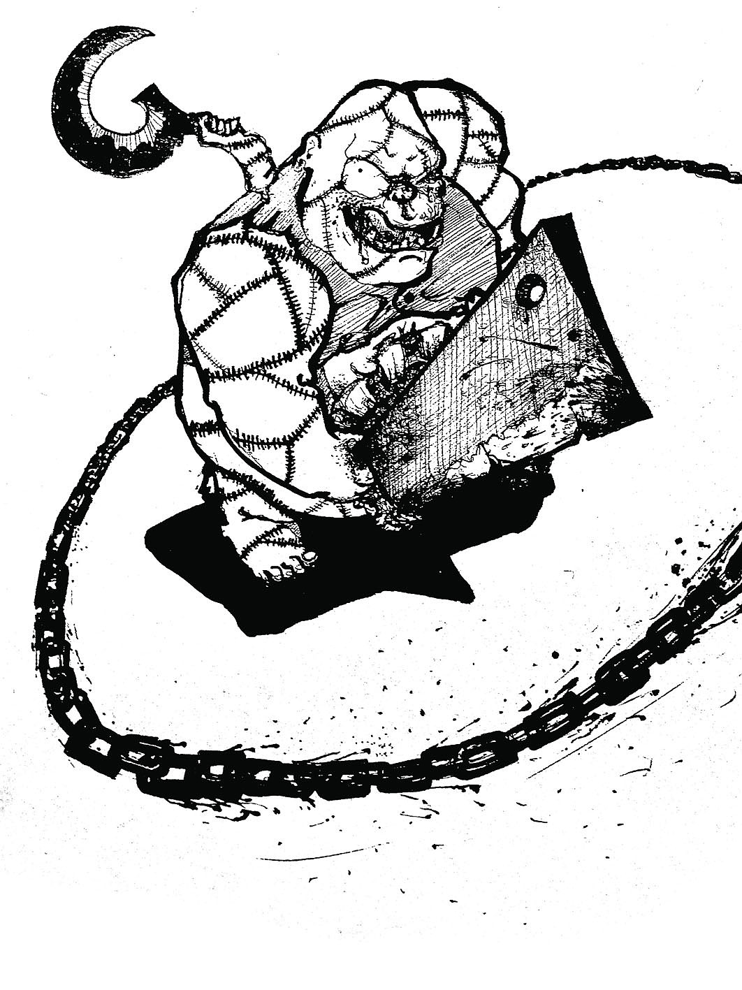 我的插画系列-单色世界（图ZMjM3NDE1NDQ=） - 创作习作 - 站酷设计师大煎饼果子原创素材 - 站酷ZCOOL