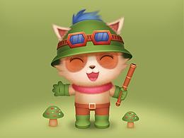 【毛绒】采蘑菇的Teemo