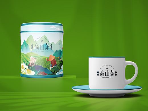 高山茶海报_素材网站_图片免费下载-zcool站酷