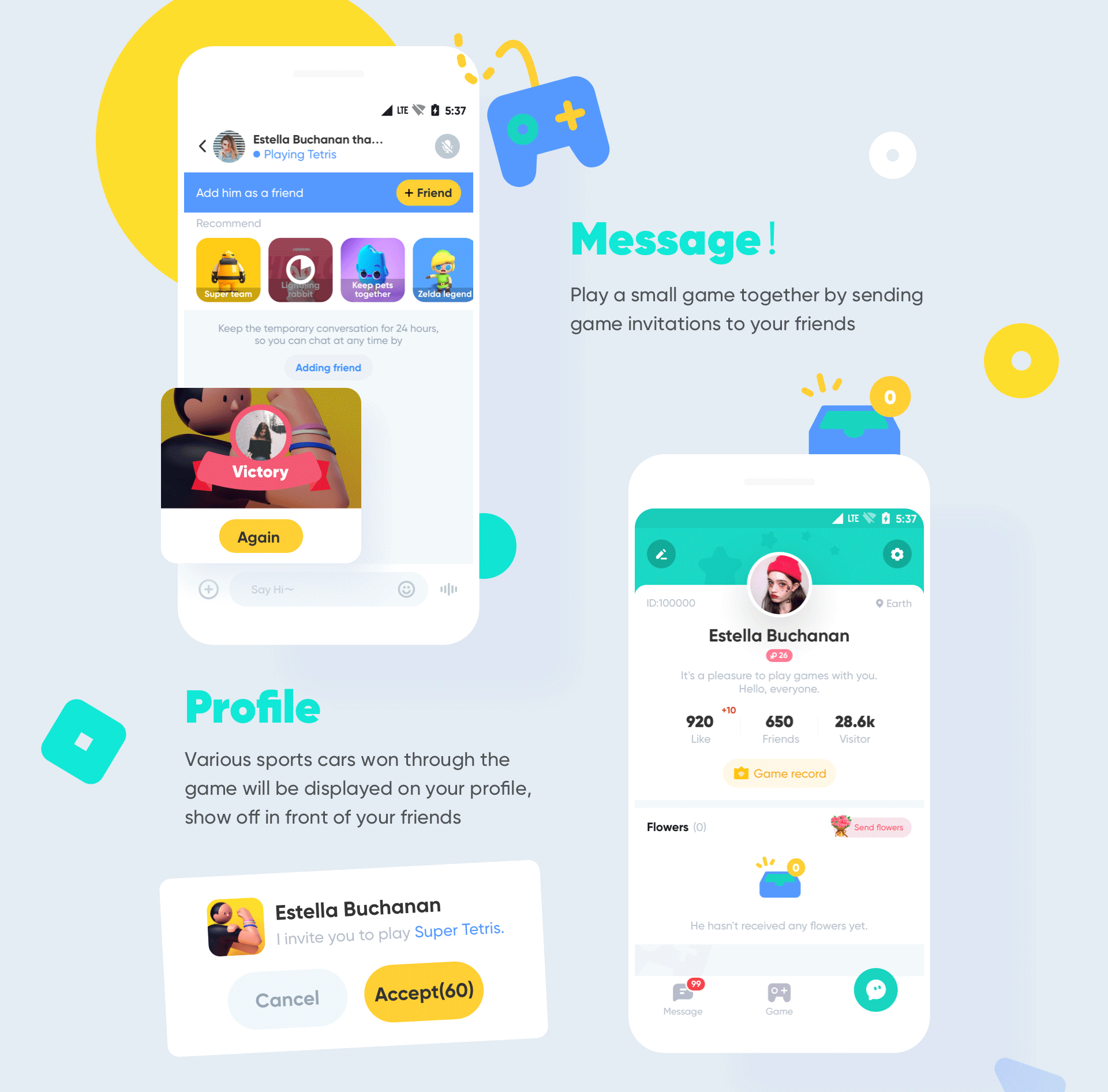 Game center 1.0 —— brand vision