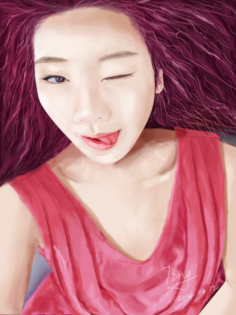 第一次手绘板练习|绘画习作|插画|ttting - 原创设计作品 - 站酷