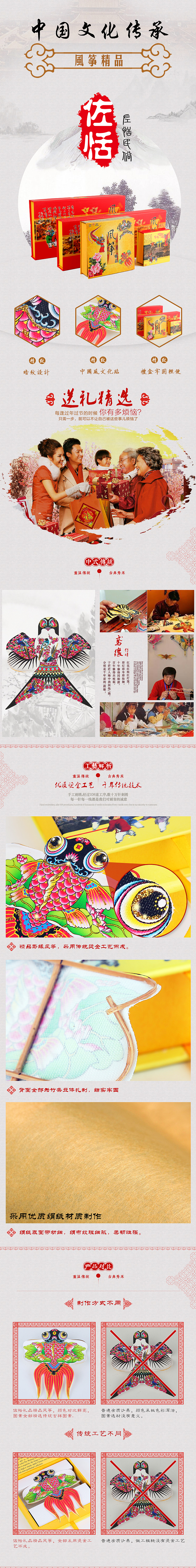 工艺品详情设计 淘宝详情首页设计制作