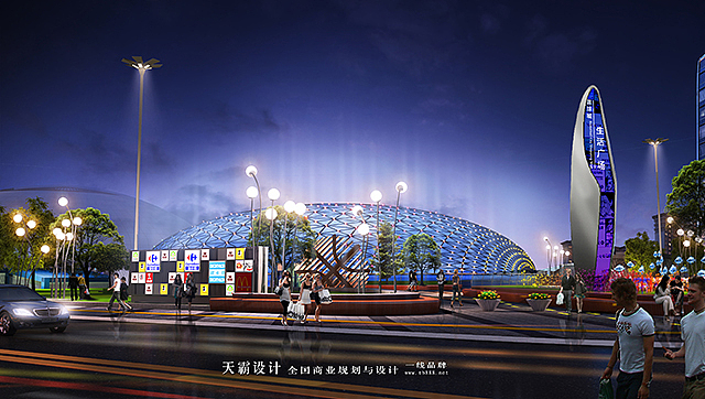 合肥步行街设计可交给步行街设计经验丰富的天霸设计（图ZMjEwMjMyNDc2） - 景观设计 - 站酷设计师天霸设计原创素材 - 站酷ZCOOL
