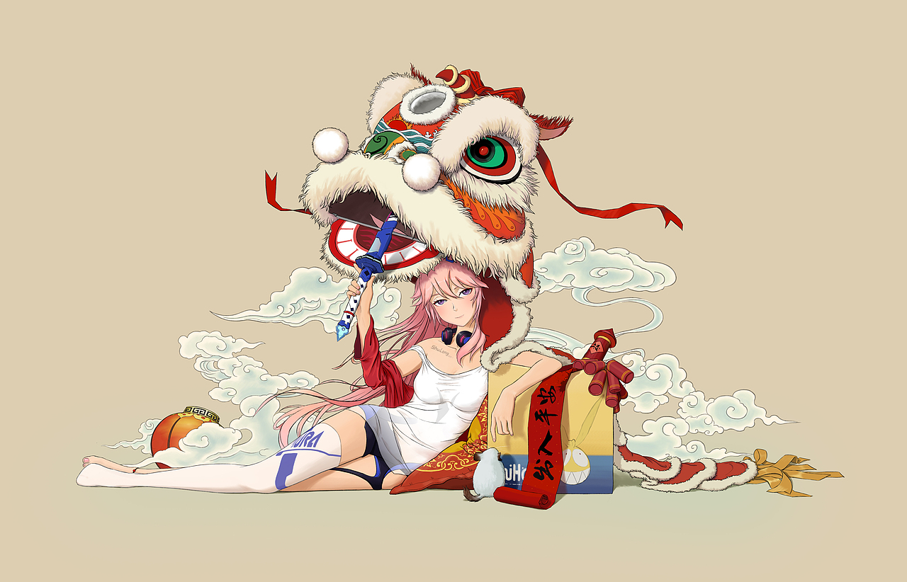 【崩坏3x半次元】贺岁同人绘活动/八重樱同人（图ZMTk0NDU3ODUy） - 创作习作 - 站酷设计师树龙和他的猫原创素材 - 站酷ZCOOL