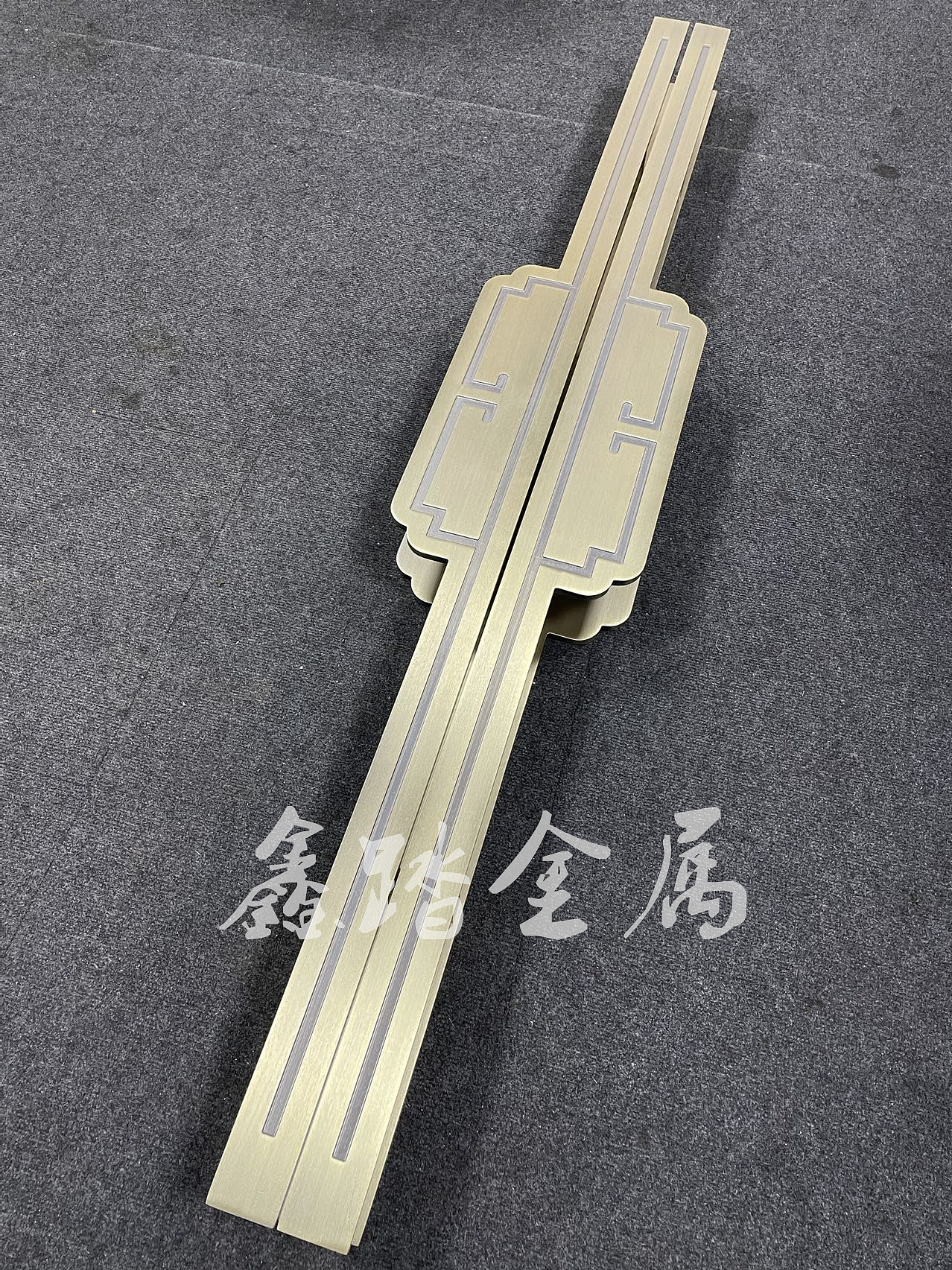 酒店大门不锈钢拉手定制厂家大门拉手彰显整个奢华气势