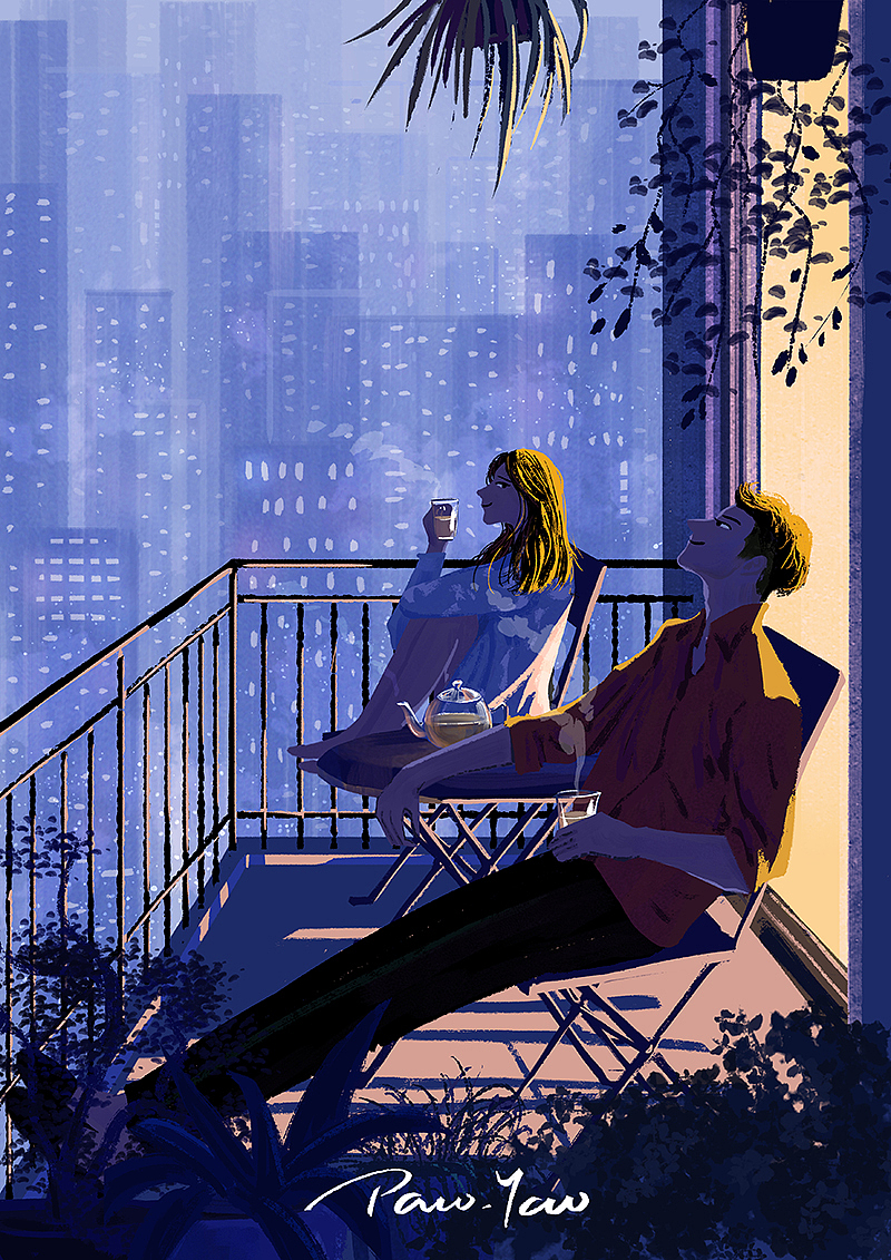在无数个的夜晚（图ZMjA3MzI0ODQw） - 艺术插画 - 站酷设计师Paco_Yao原创素材 - 站酷ZCOOL