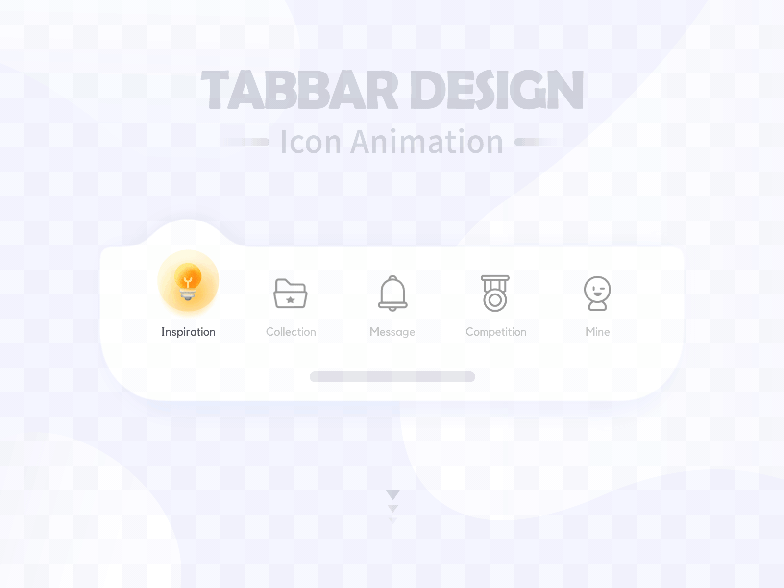20组Tabbar图标动效设计